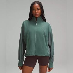 NWT lululemon Define Relaxed-Fit Jacket *Luon, Dark Forest, Size 8
